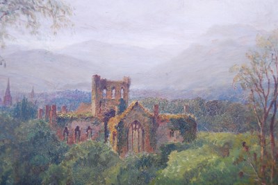 Lot 372 - James Hall Cranstoun (1821-1907) Melrose Abbey...