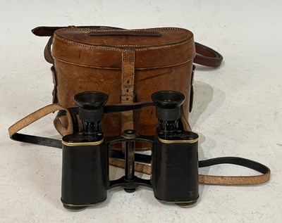 Lot 358 - A late 19th/early 20th century leather cased...