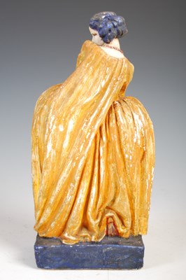 Lot 135 - An Art Deco figurine, of actress and singer...