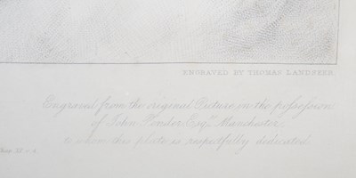 Lot 330 - After Edwin Landseer The Lost Sheep engraving,...