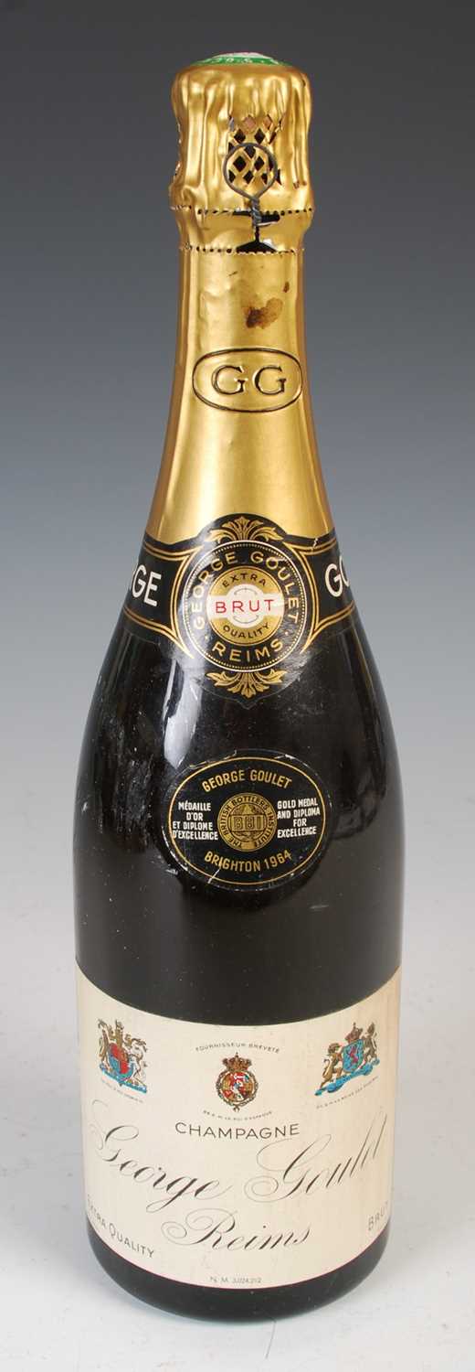 Lot 411 - One vintage bottle of George Goulet,