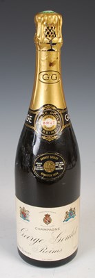 Lot 411A - One vintage bottle of George Goulet, Champagne,...