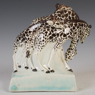 Lot 535 - Stella R. Crofts (1898-1964), a ceramic figure...