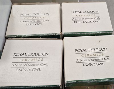 Lot 517 - Whisky memorabilia interest - five boxed Royal...