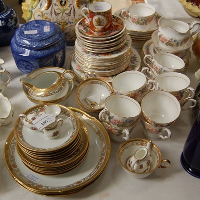 Lot 285 - A Paragon “Country Lane” pattern part tea...