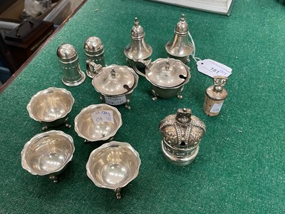 Lot 181 - A Victorian silver novelty mustard pot in the...