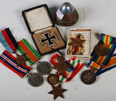 Lot 105 - Militaria and Desert Rat British 8th Army...