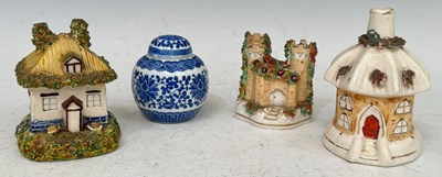 Lot 423 - Three Staffordshire style houses, together...