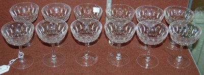 Lot 13 - A set of twelve early 20th century champagne...