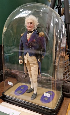 Lot 401 - A model of Admiral Adam Duncan, 1st Viscount...