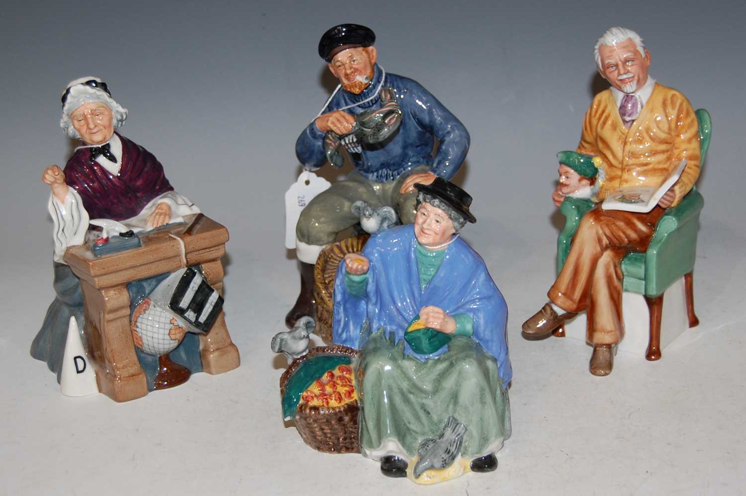 Lot 20 - Four assorted Royal Doulton figures to include...