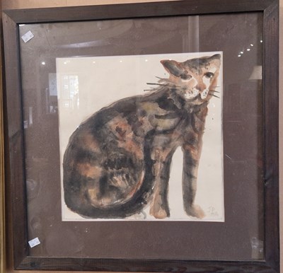 Lot 742 - Janet Patterson Mogie gouache on paper, signed...