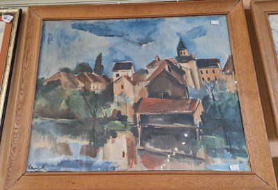 Lot 745 - 20th century British School A Summer Landscape...