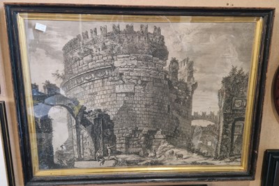 Lot 746 - Giovanni Battista Piranesi Verduta Del Tempio...