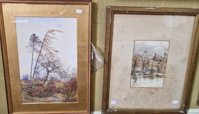 Lot 681 - C M Maulay Spring watercolour, signed lower...