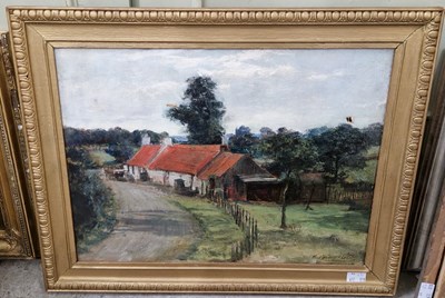 Lot 718 - George Ogilvie Reid RSA (1851-1928) A Halfway...