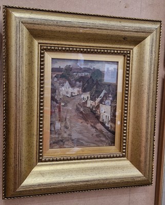 Lot 703 - A. G. Sinclair ARSA (1859-1930) Old Street,...