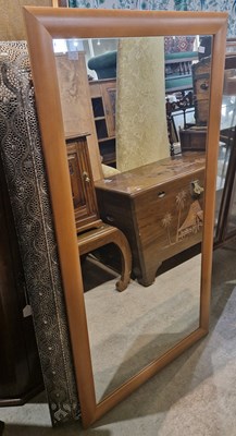 Lot 965 - A modern pewter Sahara mirror, 124cm x 80cm,...