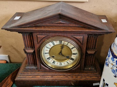 Lot 480 - An early 20th century oak cased Architectural...