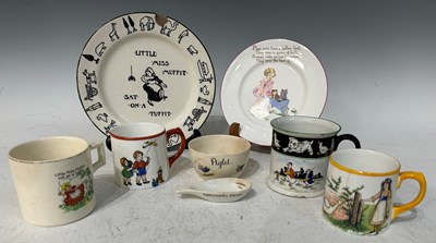 Lot 460 - A collection of mainly Nursery Rhyme themed...