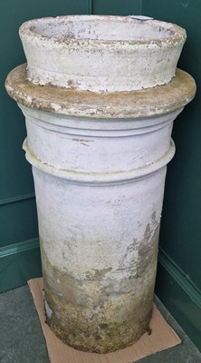 Lot 885 - A fireclay chimney pot, 71.5cm high x 29cm...