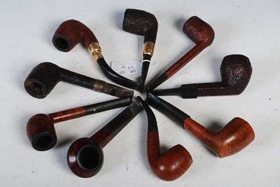 Lot 250 - A collection of nine assorted vintage Dunhill...