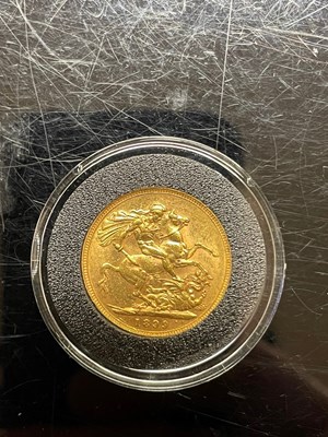 Lot 241F - A Victorian gold sovereign dated 1899.