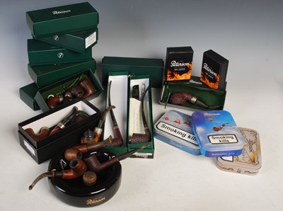 Lot 296 - A box of Peterson of Dublin smoking related...