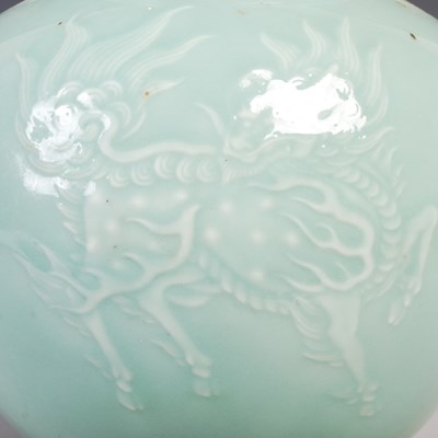 Lot 327 - A late 19th/early 20th century Chinese celadon...