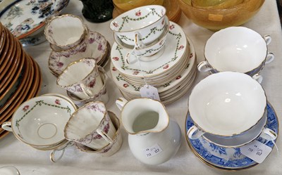 Lot 359 - A collection of assorted tea wares to include...