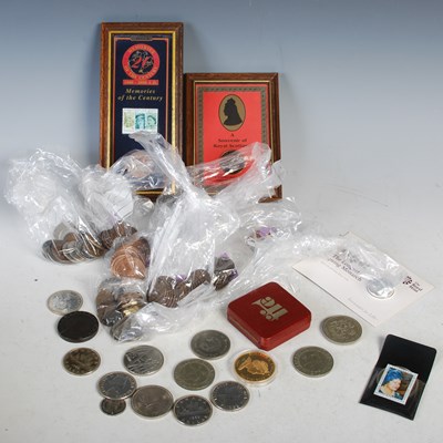Lot 100 - A collection of assorted coinage to include...