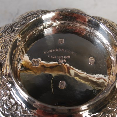 Lot 129 - A Glasgow silver footed bowl in the Indian...