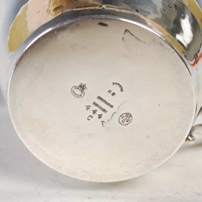 Lot 135 - A Georg Jensen Danish sterling silver mug of...