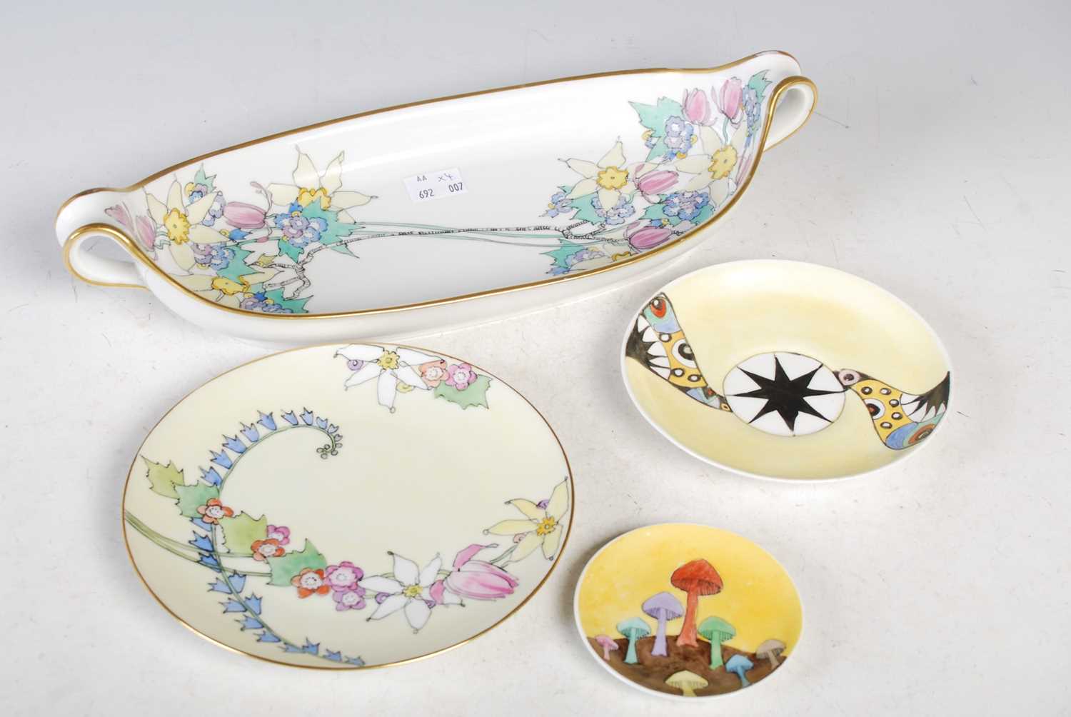 Lot 182 - Elizabeth Mary Watt, four pieces of hand...