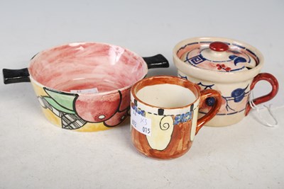 Lot 184 - A small group of Scottish pottery to include a...
