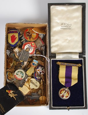 Lot 194 - A collection of assorted enamel badges.