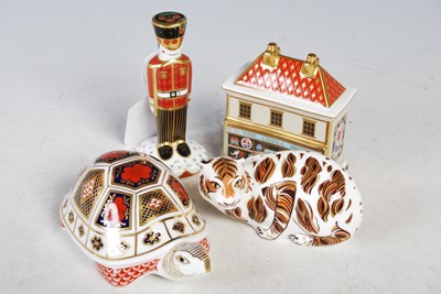 Lot 226 - A collection of Royal Crown Derby models to...