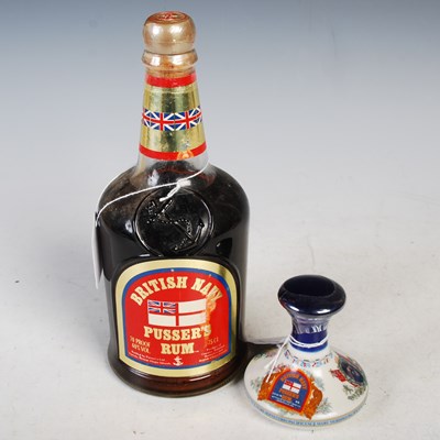 Lot 236 - One bottle of British Navy Pusser's Rum, 40%...